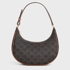 Celine AVA BAG IN CANVAS AND CALFSKIN